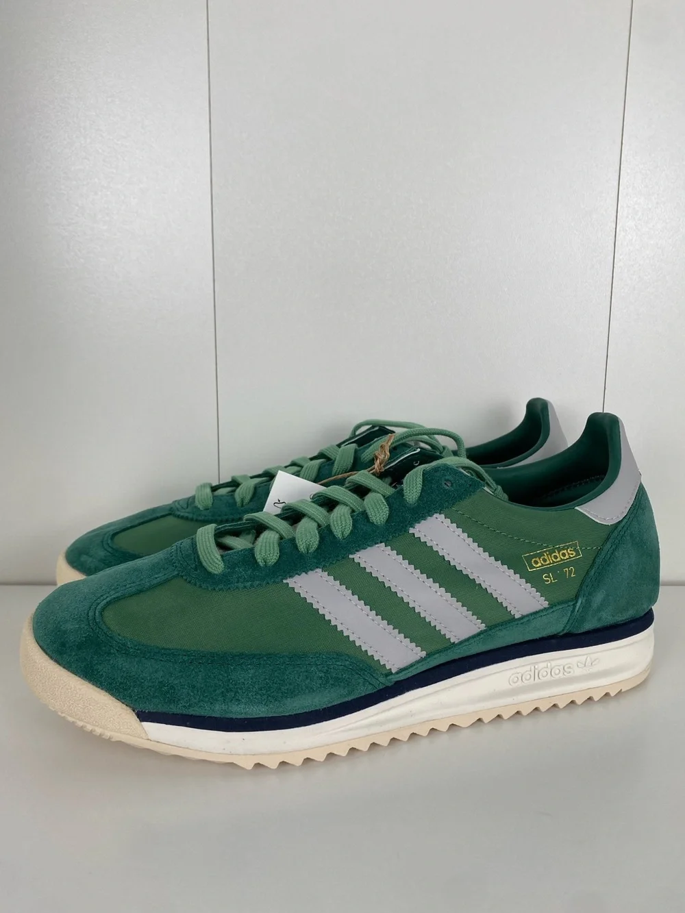 Adidas Men's SL 72 RS Green Sneakers size 7.5